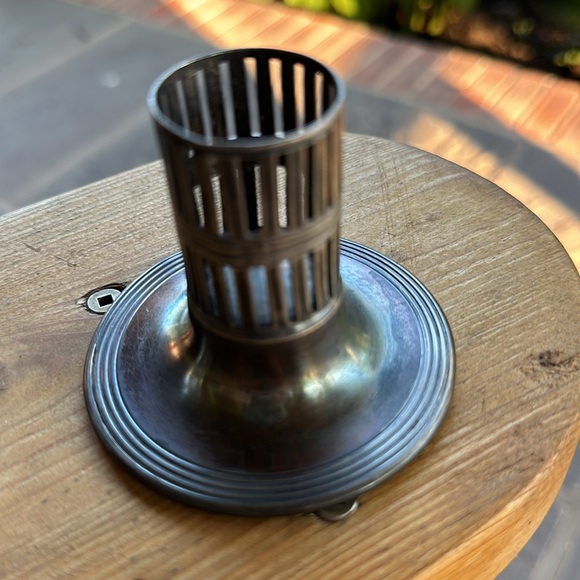 Forbes Silver Co two piece vase - Picture 5 of 7